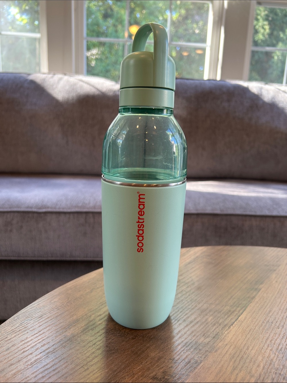 SodaStream Mint Green Fizz & Go Bottle